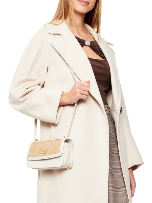 EVRIM Mini sac bandouli&egrave;re Naturel - Sacs pour Femme