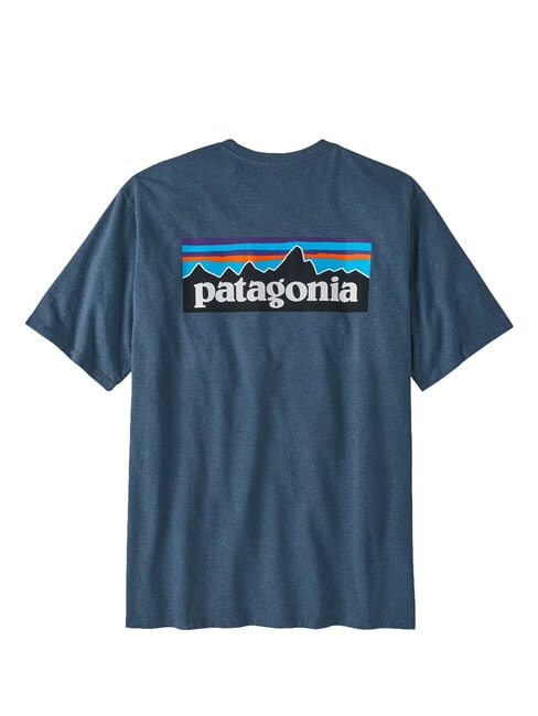 P-6 LOGO T-shirt &agrave; manches courtes bleu glacial - T-shirt