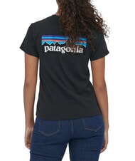 PATAGONIA P-6 LOGO T-shirt noir - T-shirt - 2