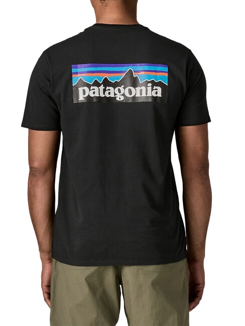 P-6 LOGO T-shirt &agrave; manches courtes noir - T-shirt