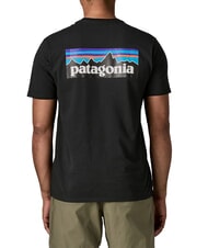 PATAGONIA P-6 LOGO T-shirt &agrave; manches courtes noir - T-shirt - 2