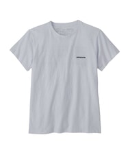 PATAGONIA P-6 LOGO T-shirt fibre blanche - T-shirt - 3