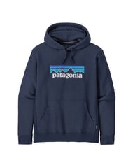 PATAGONIA P-6 LOGO Sweatshirt &agrave; capuche nouvelle marine - Pulls molletonn&eacute;s - 3