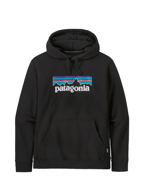 P-6 LOGO Sweatshirt &agrave; capuche noir - Pulls molletonn&eacute;s