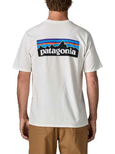P-6 LOGO T-shirt &agrave; manches courtes fibre blanche - T-shirt