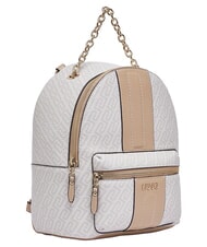 LIUJO EMATITE Sac &agrave; dos avec poche avant poudre naturelle/noire - Sacs pour Femme - 2