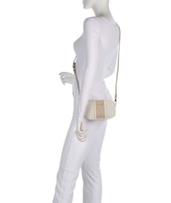 LIUJO RIDHI Mini sac bandouli&egrave;re, ajustable neutre/cr&egrave;me - Sacs pour Femme - 6