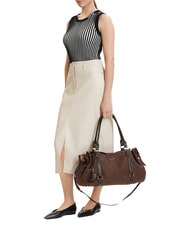 LIUJO GINESA Sac bandouli&egrave;re, avec bandouli&egrave;re moka - Sacs pour Femme - 2