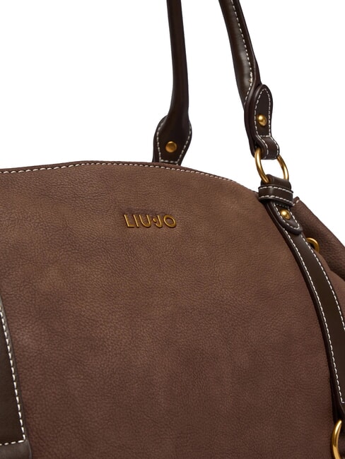 GINESA Sac bandouli&egrave;re, avec bandouli&egrave;re moka - Sacs pour Femme