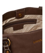 LIUJO GINESA Sac bandouli&egrave;re, avec bandouli&egrave;re moka - Sacs pour Femme - 7