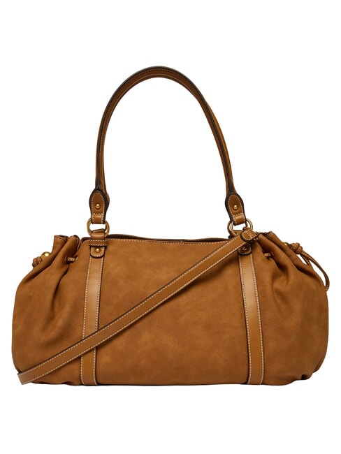 GINESA Sac bandouli&egrave;re, avec bandouli&egrave;re chameau - Sacs pour Femme