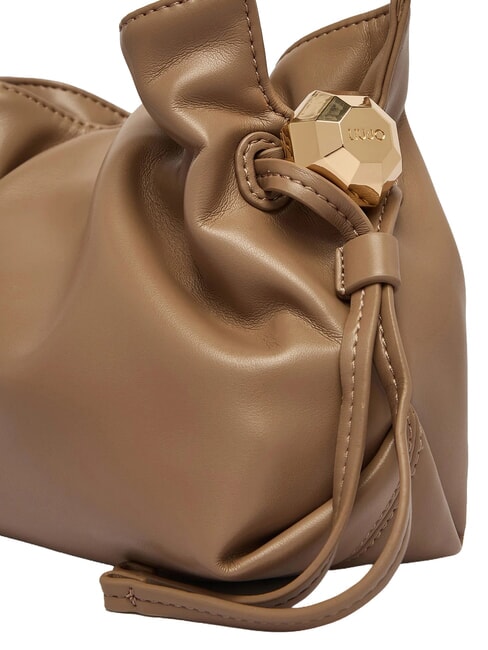 RICCY Sac bandouli&egrave;re, avec cha&icirc;ne moka - Sacs pour Femme