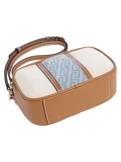 RIDHI Mini sac bandouli&egrave;re, ajustable neutre/denim - Sacs pour Femme