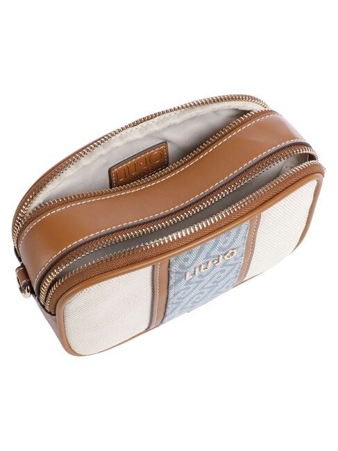 RIDHI Mini sac bandouli&egrave;re, ajustable neutre/denim - Sacs pour Femme