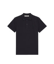 TRUSSARDI REGULAR polo en coton bleu marine - chemise polo - 3