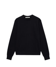 TRUSSARDI JERSEY Sweat-shirt en coton noir - Pulls molletonn&eacute;s - 3