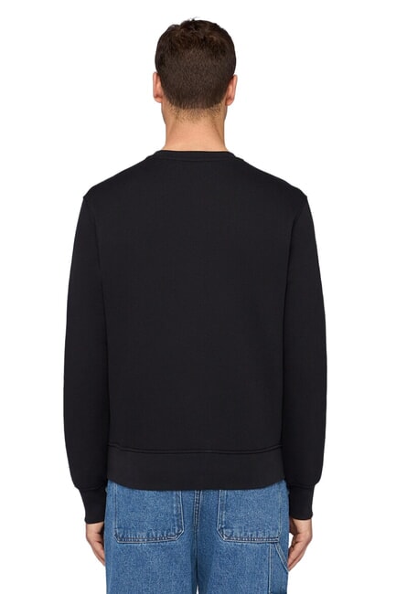 JERSEY Sweat-shirt en coton noir - Pulls molletonn&eacute;s