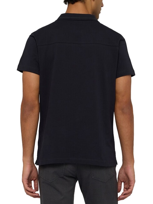REGULAR polo en coton bleu marine - chemise polo