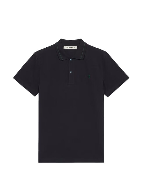 REGULAR polo en coton bleu marine - chemise polo