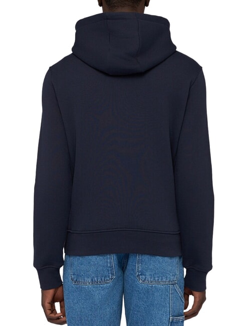 JERSEY Sweat-shirt &agrave; fermeture &eacute;clair int&eacute;grale bleu marine - Pulls molletonn&eacute;s