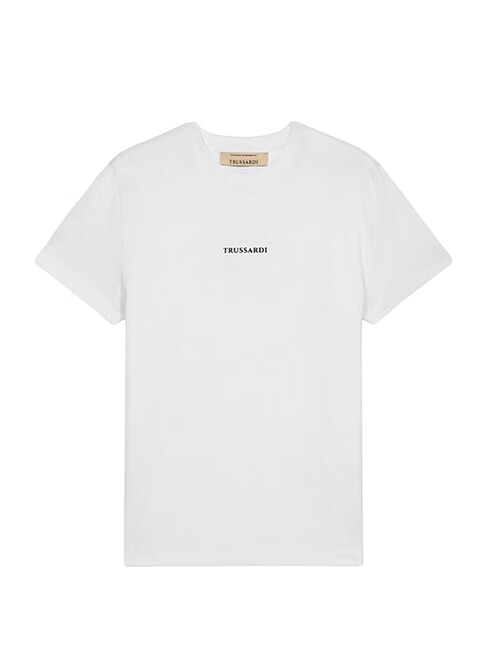 REGULAR LOGO T-shirt en coton blanc - T-shirt