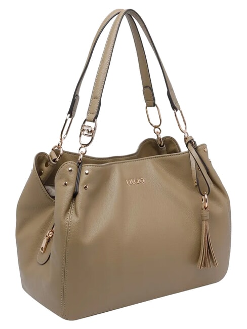 CIRRY Sac bandouli&egrave;re &agrave; double poign&eacute;e boue - Sacs pour Femme