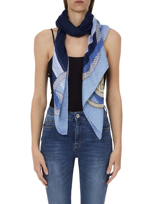 METAL Foulard denim l&eacute;ger - &Eacute;charpes