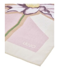 LIUJO FLOWER &Eacute;charpe &agrave; blocs cr&egrave;me blanche - &Eacute;charpes - 3