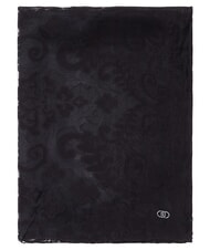 LIUJO PIZZO &Eacute;charpe imprim&eacute;e NOIR - &Eacute;charpes - 2