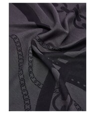 LIUJO LOGO Foulard NOIR - &Eacute;charpes - 4
