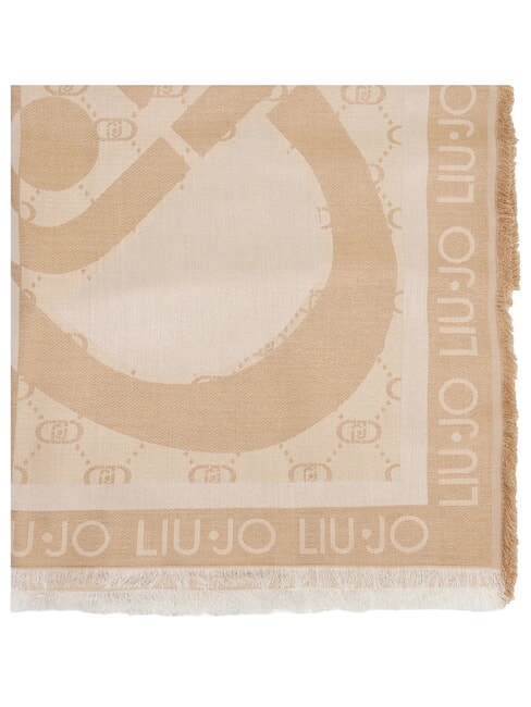LOGO &Eacute;charpe jacquard sable - &Eacute;charpes