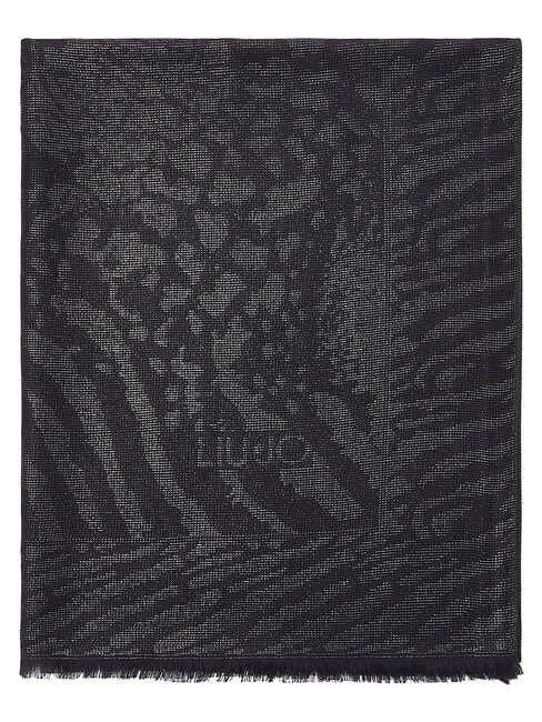 ANIMALIER &Eacute;charpe imprim&eacute;e NOIR - &Eacute;charpes