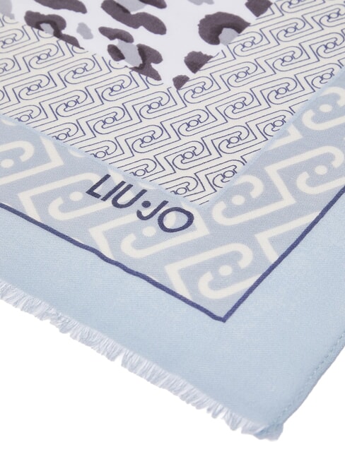 ANIMALIER Foulard bleu poussi&eacute;reux - &Eacute;charpes