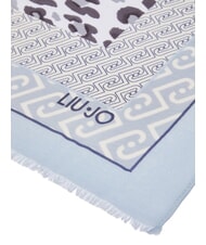 LIUJO ANIMALIER Foulard bleu poussi&eacute;reux - &Eacute;charpes - 3