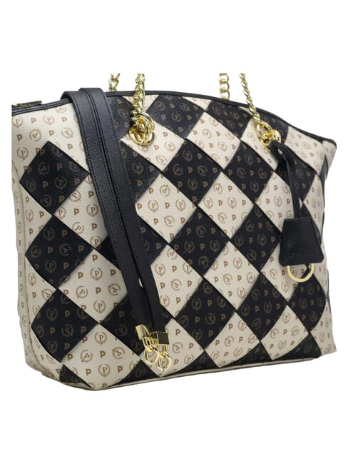HERITAGE Sac bandouli&egrave;re, avec bandouli&egrave;re ivoire noir - Sacs pour Femme