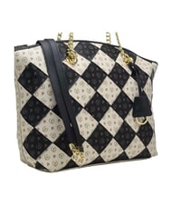 POLLINI HERITAGE Sac bandouli&egrave;re, avec bandouli&egrave;re ivoire noir - Sacs pour Femme - 3