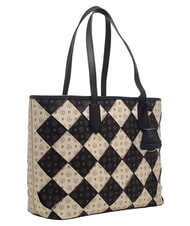 POLLINI HERITAGE sac bandouli&egrave;re ivoire noir - Sacs pour Femme - 2