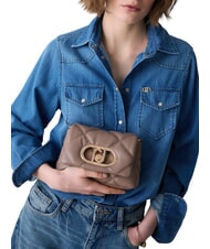LIUJO CALIWEN Mini sac bandouli&egrave;re moka - Sacs pour Femme - 2