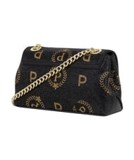 POLLINI HERITAGE Mini sac bandouli&egrave;re, avec cha&icirc;ne Noir - Sacs pour Femme - 3