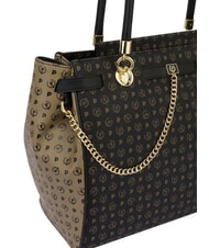 POLLINI HERITAGE sac bandouli&egrave;re Noir - Sacs pour Femme - 6