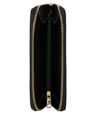 POLLINI HERITAGE Grand portefeuille zipp&eacute; Noir - Portefeuilles Femme - 3