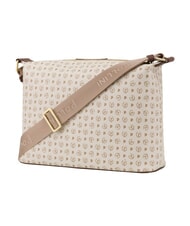 POLLINI HERITAGE sac bandouli&egrave;re ivoire brun - Sacs pour Femme - 3