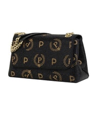 POLLINI HERITAGE Sac bandouli&egrave;re, avec cha&icirc;ne Noir - Sacs pour Femme - 2
