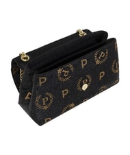 POLLINI HERITAGE Sac bandouli&egrave;re, avec cha&icirc;ne Noir - Sacs pour Femme - 4