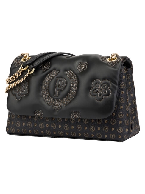 HERITAGE Sac bandouli&egrave;re, avec cha&icirc;ne Noir - Sacs pour Femme