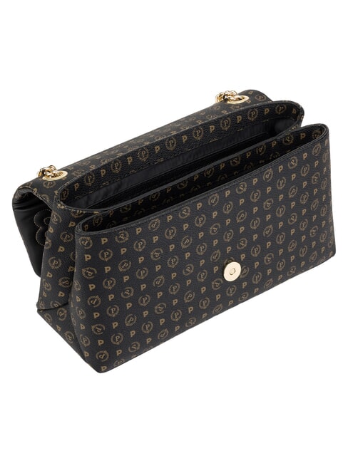 HERITAGE Sac bandouli&egrave;re, avec cha&icirc;ne Noir - Sacs pour Femme