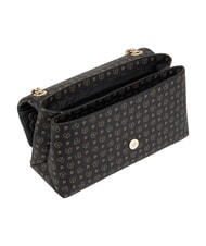 POLLINI HERITAGE Sac bandouli&egrave;re, avec cha&icirc;ne Noir - Sacs pour Femme - 3