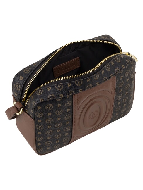 HERITAGE Mini sac bandouli&egrave;re brun noir - Sacs pour Femme