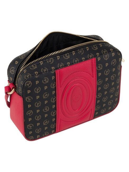 HERITAGE Mini sac bandouli&egrave;re noir rouge - Sacs pour Femme