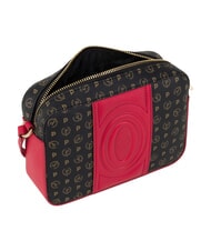 POLLINI HERITAGE Mini sac bandouli&egrave;re noir rouge - Sacs pour Femme - 4